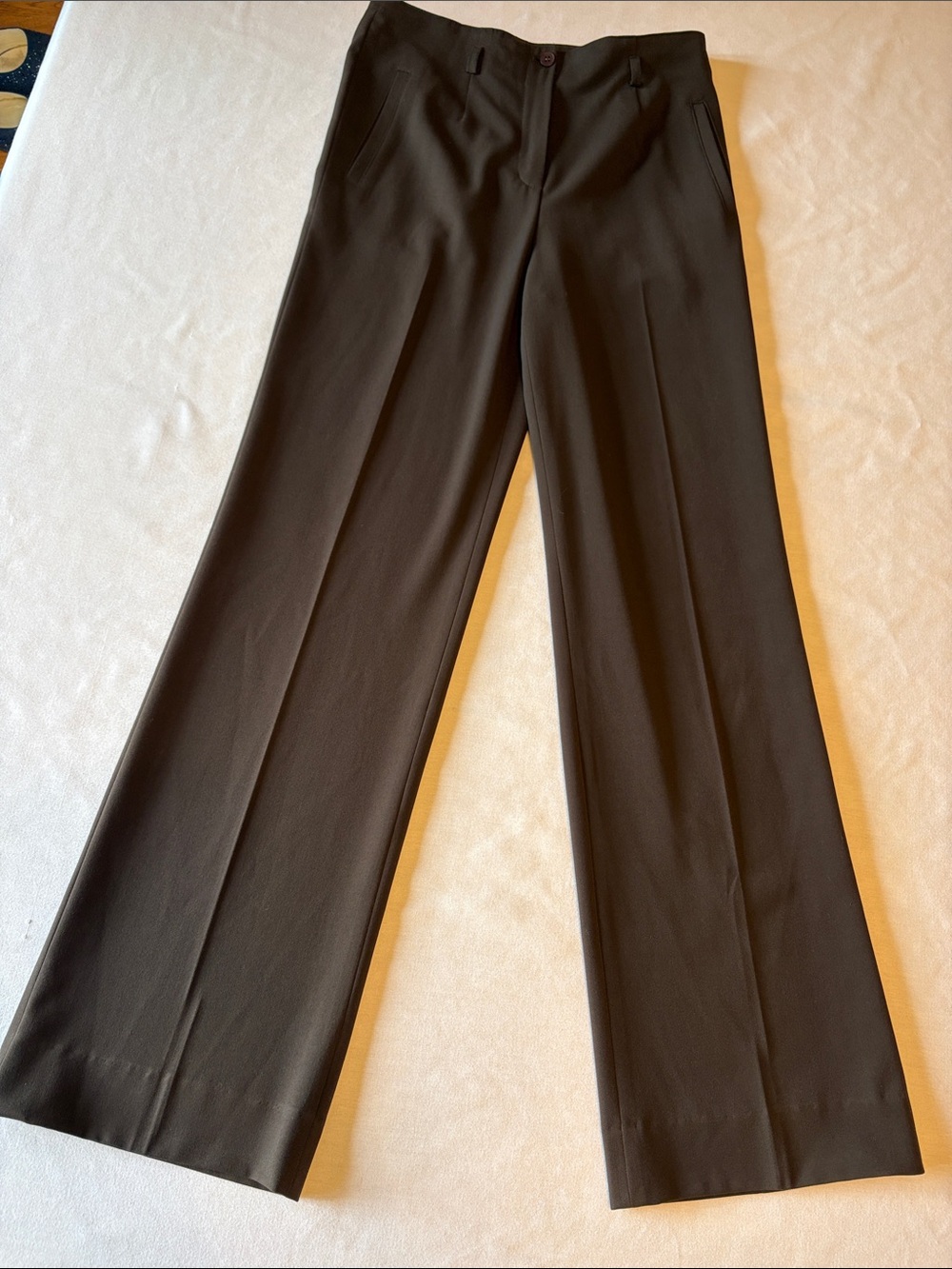 Jones New York Collection Platinum Size 4 Brown Stretch Dress Pants 31”